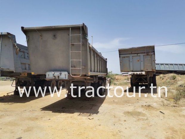 À vendre 10 Semi-remorques bennes TP Comet Tunicom Sicame complet
