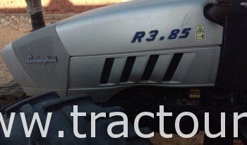 À vendre Tracteur Lamborghini R3.85 avec semi remorque benne (2012) complet