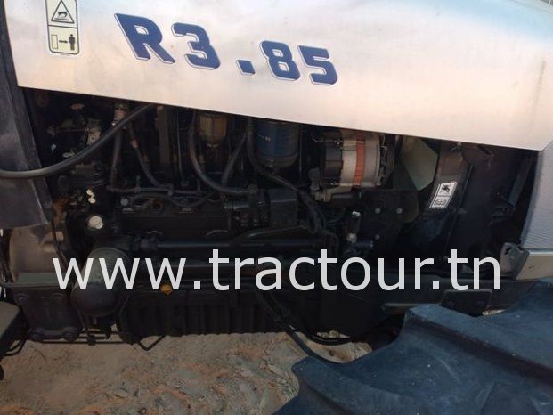 À vendre Tracteur Lamborghini R3.85 avec semi remorque benne (2012) complet