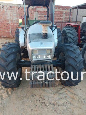 À vendre Tracteur Lamborghini R3.85 avec semi remorque benne (2012) complet