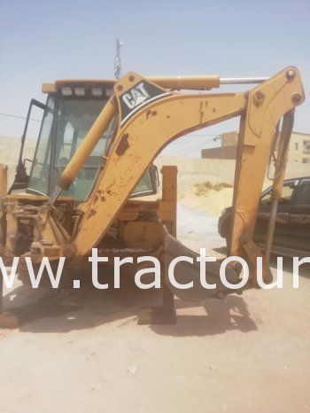 À vendre Tractopelle Caterpillar 428 D sans carte grise complet