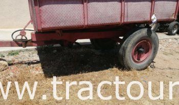 À vendre Semi remorque agricole benne 5 tonnes complet