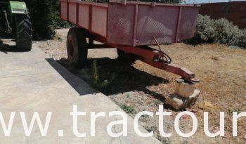 À vendre Semi remorque agricole benne 5 tonnes complet