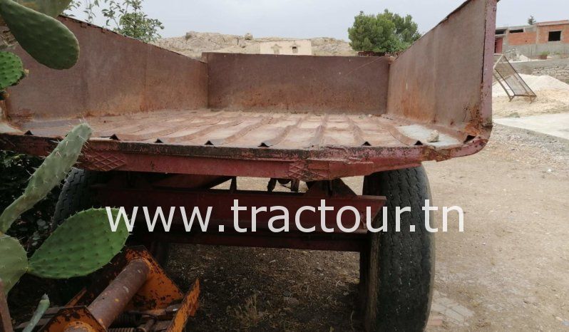 À vendre Semi remorque agricole benne 5 tonnes complet