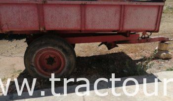 À vendre Semi remorque agricole benne 5 tonnes complet