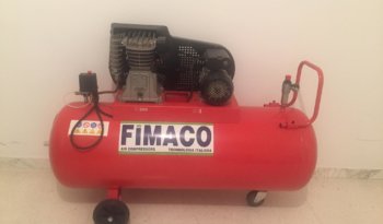 À vendre Compresseur d’air Fimaco de 200 L -3CV  MONOPHASE  complet