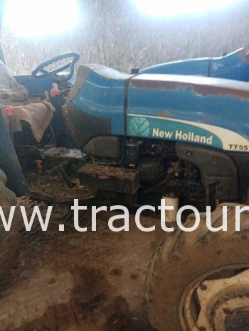 À vendre Tracteur New Holland TT55 (2014) complet