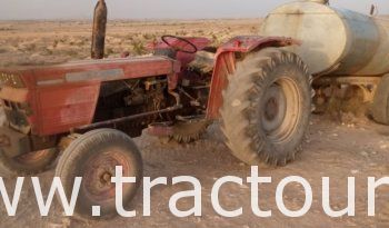 À vendre Tracteur Same 70 avec déchaumeuse à 9 disques et semi remorque agricole citerne complet