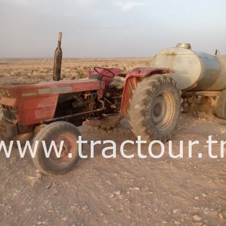 À vendre Tracteur Same 70 avec déchaumeuse à 9 disques et semi remorque agricole citerne complet