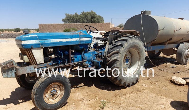 À vendre Tracteur Ford 6610 avec canadienne et semi remorque agricole citerne complet