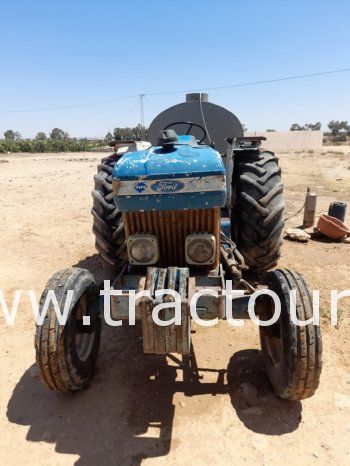 À vendre Tracteur Ford 6610 avec canadienne et semi remorque agricole citerne complet