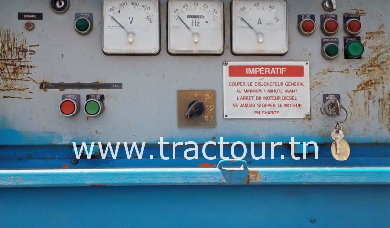 À vendre Groupe électrogène 5 cylindres Deutz type F5L912 – 60 kVA – 60 ch complet