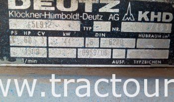 À vendre Groupe électrogène 5 cylindres Deutz type F5L912 – 60 kVA – 60 ch complet