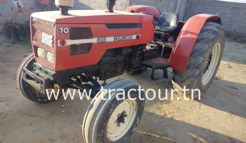 À vendre Tracteur Same Explorer II 70 avec charrue à 3 disques complet