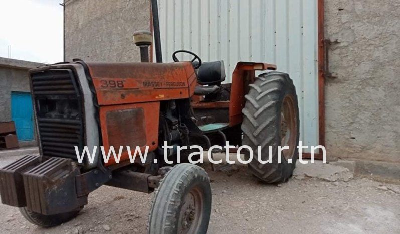 À vendre Tracteur Massey Ferguson 398 Turbo avec semi remorque agricole citerne 5000 litres complet