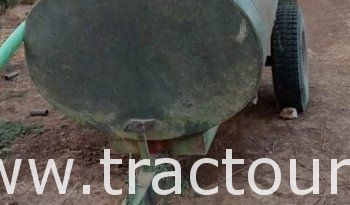 À vendre Tracteur Massey Ferguson 398 Turbo avec semi remorque agricole citerne 5000 litres complet