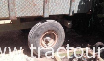 À vendre Semi remorque agricole benne 5 tonnes complet