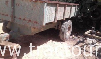 À vendre Semi remorque agricole benne 5 tonnes complet