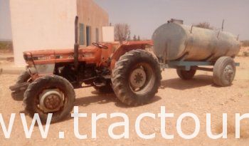 À vendre Tracteur Kubota M7500 DT avec semi remorque agricole citerne complet