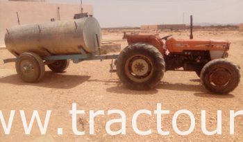 À vendre Tracteur Kubota M7500 DT avec semi remorque agricole citerne complet