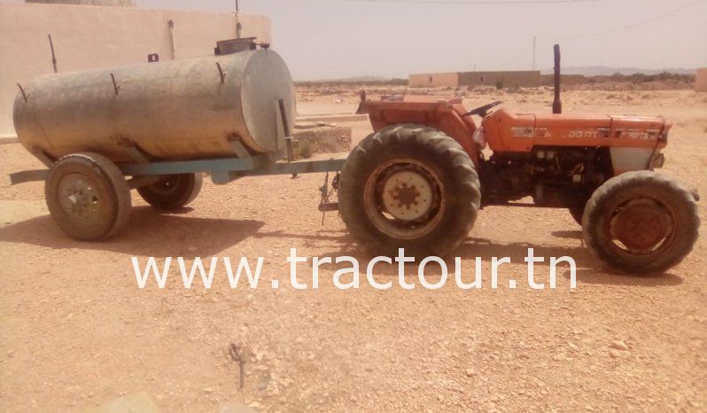À vendre Tracteur Kubota M7500 DT avec semi remorque agricole citerne complet