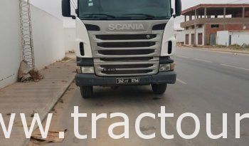 À vendre Tracteur Scania G410 avec semi remorque benne TP Comet (2012) complet