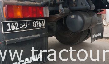 À vendre Tracteur Scania G410 avec semi remorque benne TP Comet (2012) complet