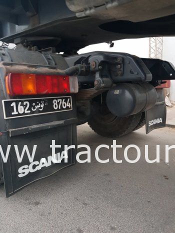 À vendre Tracteur Scania G410 avec semi remorque benne TP Comet (2012) complet