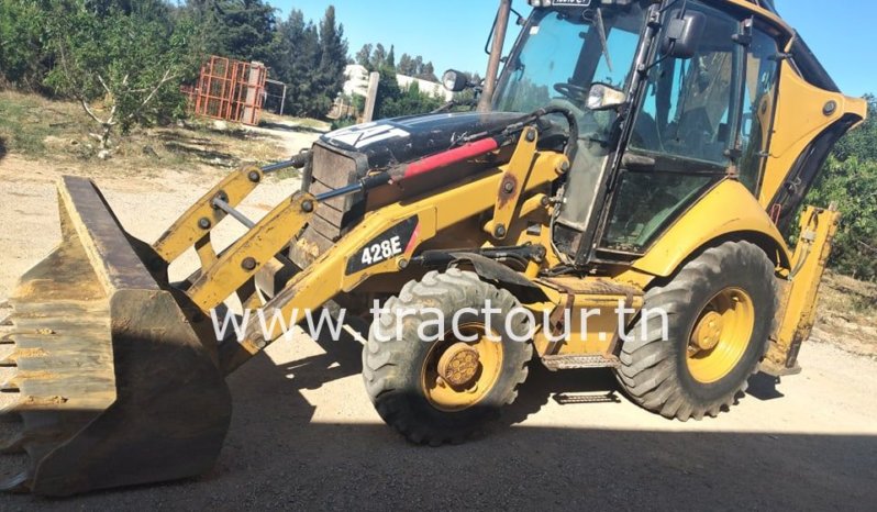 À vendre Tractopelle Caterpillar 428 E (2010) complet