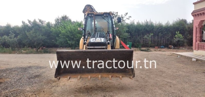 À vendre Tractopelle Caterpillar 428 E (2010) complet