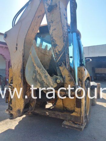 À vendre Tractopelle Caterpillar 428 E (2010) complet