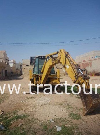 À vendre Tractopelle Caterpillar 428 C (2008) complet