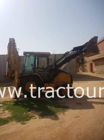 À vendre Tractopelle Caterpillar 428 C (2008) complet