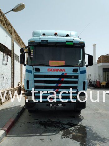 À vendre Tracteur routier Scania 124G 380 complet