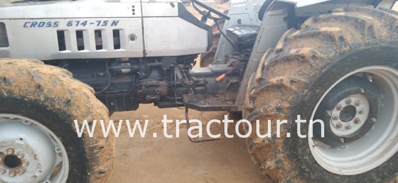 À vendre Tracteur Lamborghini Cross 674-75 N (2011) complet