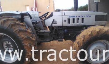 À vendre Tracteur Lamborghini Cross 674-75 N (2011) complet