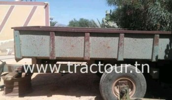 À vendre Semi remorque agricole benne standard 5 tonnes avec carte grise complet