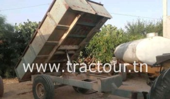 À vendre Semi remorque agricole benne standard 5 tonnes avec carte grise complet