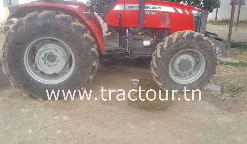 À vendre Tracteur Massey Ferguson 4708 (2017) complet