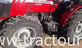 À vendre Tracteur Massey Ferguson 4708 (2017) complet