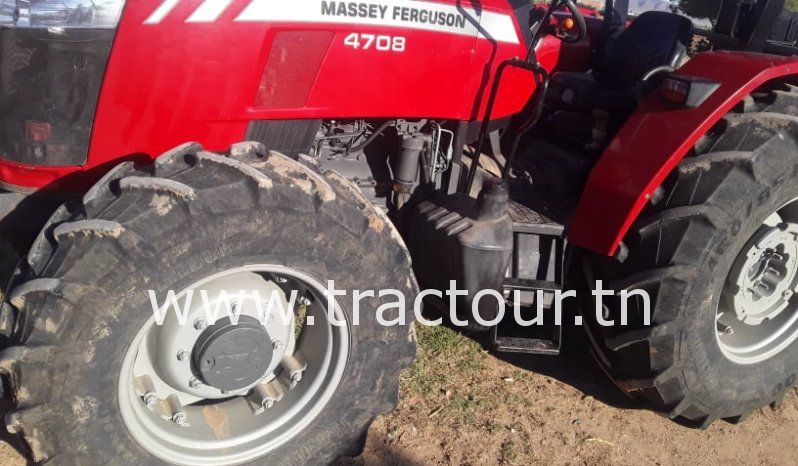 À vendre Tracteur Massey Ferguson 4708 (2017) complet