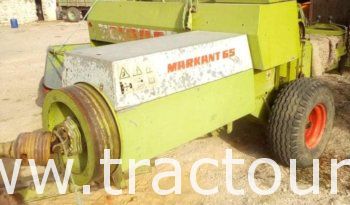 À vendre Presse à paille – Brissa Claas Markant 65 complet
