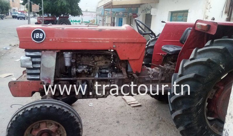 À vendre Tracteur Massey Ferguson 188 (1988) complet