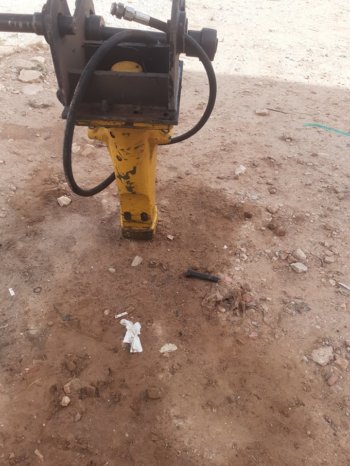 À vendre Brise-roche hydraulique Atlas Copco complet