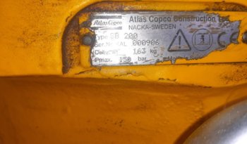 À vendre Brise-roche hydraulique Atlas Copco complet