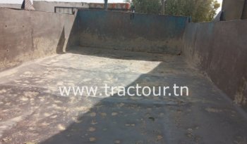 À vendre Semi remorque agricole benne complet