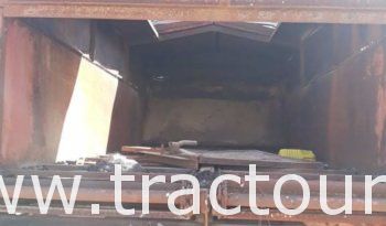 À vendre Semi remorque agricole épandeur à fumier complet