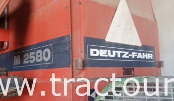 À vendre Moissonneuse batteuse sans cabine Deutz-Fahr M 2580 complet