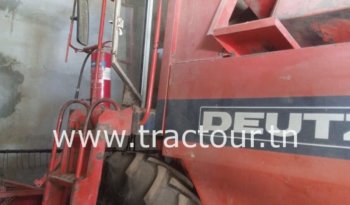 À vendre Moissonneuse batteuse sans cabine Deutz-Fahr M 2580 complet
