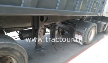 À vendre Tracteur Scania 124G 420 avec semi remorque benne céréalière Sicame complet